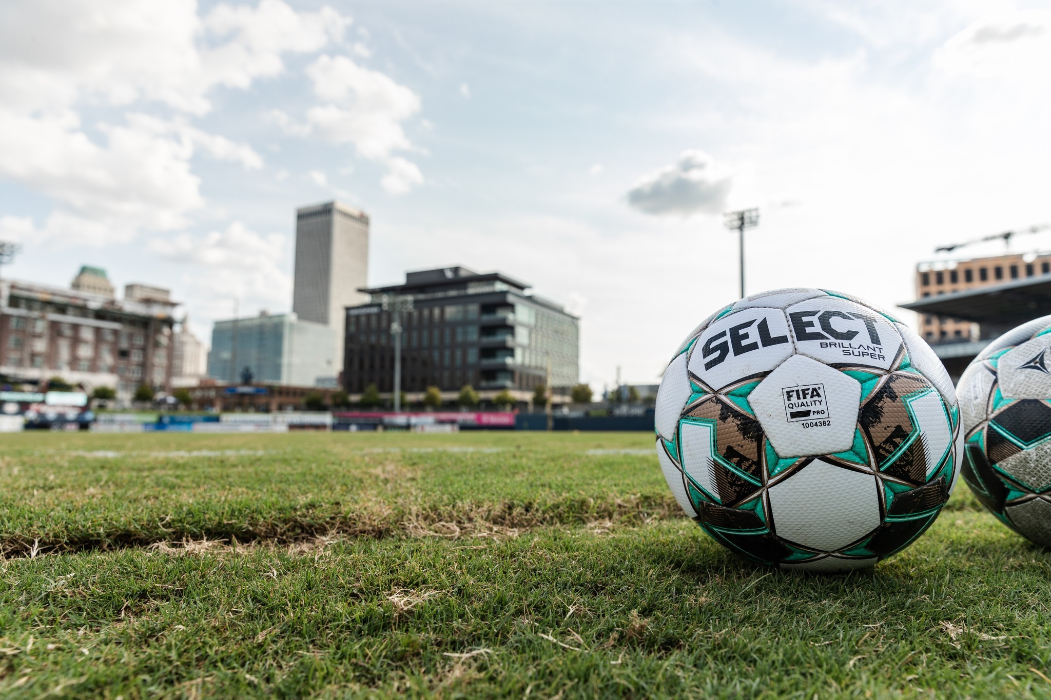 Soccer stadium atmosphere